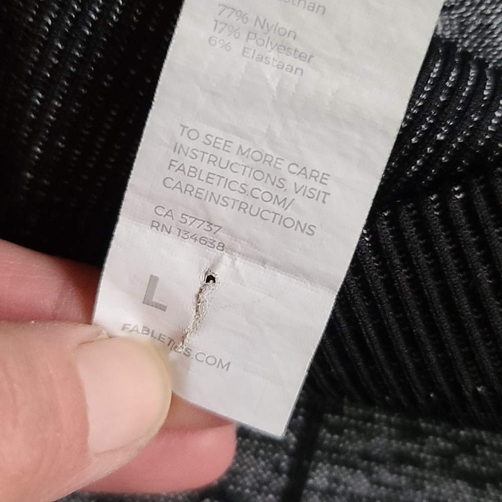 Fabletics Seamless Leggings Size Large - image 6